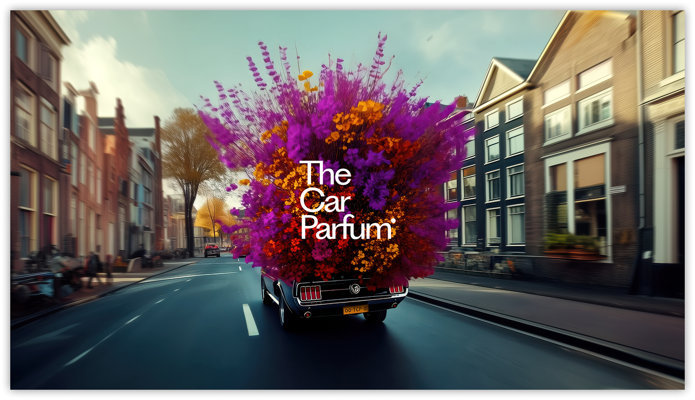 The Car Parfum campagnebeeld