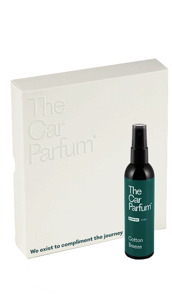 The Car Parfum product en verpakking